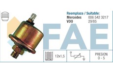 Snímač, tlak oleje FAE 14070