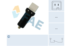 Spinac brzdoveho svetla FAE 24340