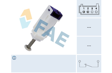 Spinac, ovladani spojky (GRA) FAE 24792