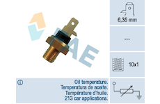 Snímač teploty chladiacej kvapaliny FAE 31610