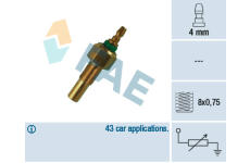Snímač teploty chladiacej kvapaliny FAE 32170