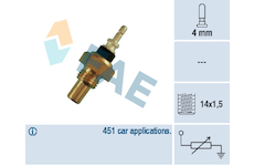 Snímač teploty chladiacej kvapaliny FAE 32220