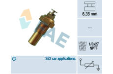 Snímač teploty chladiacej kvapaliny FAE 32230