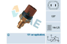 Snímač teploty chladiacej kvapaliny FAE 34100