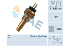 Snímač, teplota chladiva FAE 34190
