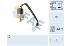 Teplotný spínač kontrolky teploty chladenia FAE 35855