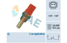 Teplotní spínač, větrák chladiče FAE 36400