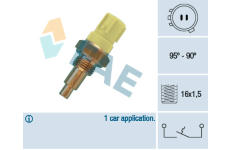 Teplotní spínač, větrák chladiče FAE 36410