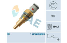 Teplotní spínač, větrák chladiče FAE 36580