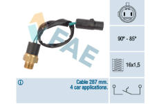 Teplotní spínač, větrák chladiče FAE 36620