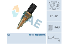 Teplotní spínač, větrák chladiče FAE 36670