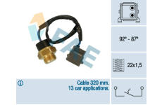 Teplotní spínač, větrák chladiče FAE 36730