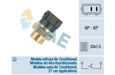 Teplotný spínač ventilátora chladenia FAE 36824