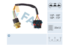 Teplotní spínač, větrák chladiče FAE 38065