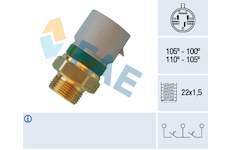 Teplotní spínač, větrák chladiče FAE 38350