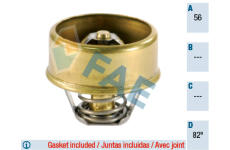 Termostat, chladivo FAE 5201882