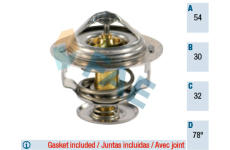Termostat, chladivo FAE 5302378