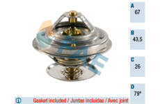 Termostat, chladivo FAE 5305479