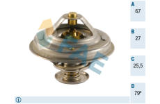 Termostat, chladivo FAE 5306879