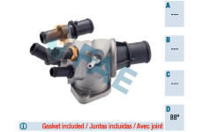 Termostat, chladivo FAE 5326588