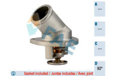 Termostat, chladivo FAE 5351292