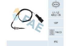 Cidlo, teplota vyfukovych plynu FAE 68082
