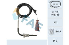 Cidlo, teplota vyfukovych plynu FAE 68145