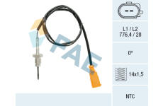 Cidlo, teplota vyfukovych plynu FAE 68608