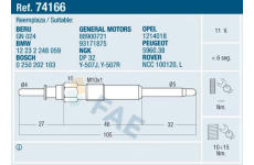 Zhavici svicka FAE 74166