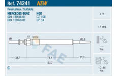 Zhavici svicka FAE 74241