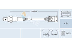 Lambda sonda FAE 77286