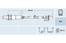 Lambda sonda FAE 77698