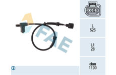 Snímač počtu otáčok kolesa FAE 78003