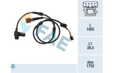 Snímač, počet otáček kol FAE 78004