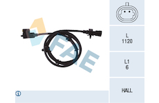 Snímač, počet otáček kol FAE 78105