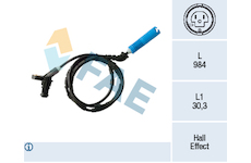 Snímač, počet otáček kol FAE 78138