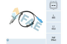 Snímač, počet otáček kol FAE 78161