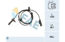 Snímač, počet otáček kol FAE 78214