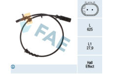 Snímač, počet otáček kol FAE 78267