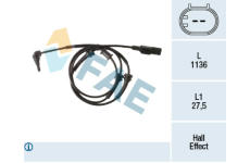 Snímač, počet otáček kol FAE 78277