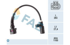 Snímač, počet otáček kol FAE 78279