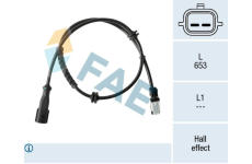 Snímač, počet otáček kol FAE 78331