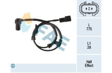Snímač, počet otáček kol FAE 78342