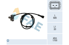 Snímač, počet otáček kol FAE 78352