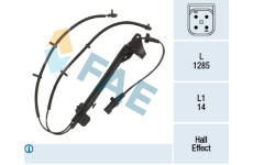 Snímač, počet otáček kol FAE 78357