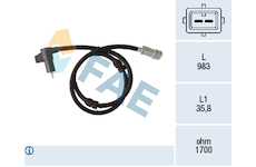 Snímač, počet otáček kol FAE 78370
