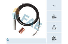 Snímač, počet otáček kol FAE 78398