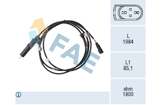 Snímač, počet otáček kol FAE 78475