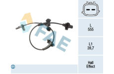 Snímač, počet otáček kol FAE 78491