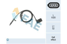 Snímač, počet otáček kol FAE 78538